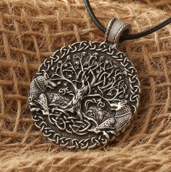 Silver Tree of Life Pendant Necklace - Picture 5 of 5